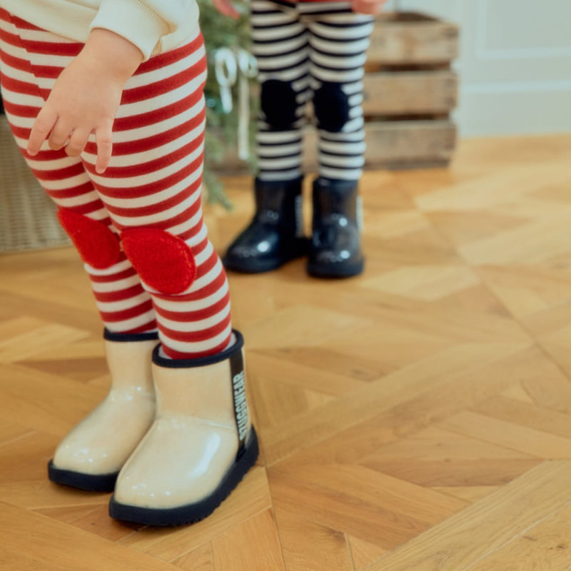 Firstblue - Korean Children Fashion - #littlefashionista - Soft Fleece Leggings - 7