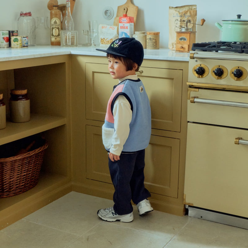 Firstblue - Korean Children Fashion - #Kfashion4kids - Marshmallow Vest - 4