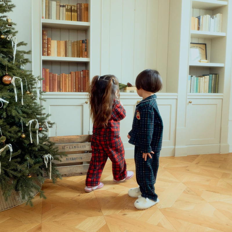 Firstblue - Korean Children Fashion - #magicofchildhood - Christmas Pajama Set - 6