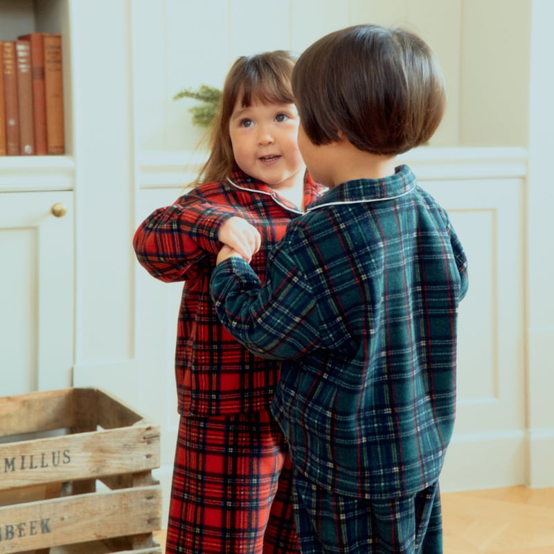 Firstblue - Korean Children Fashion - #minifashionista - Christmas Pajama Set - 7
