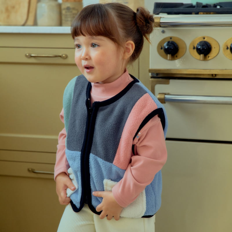 Firstblue - Korean Children Fashion - #minifashionista - Marshmallow Vest - 6