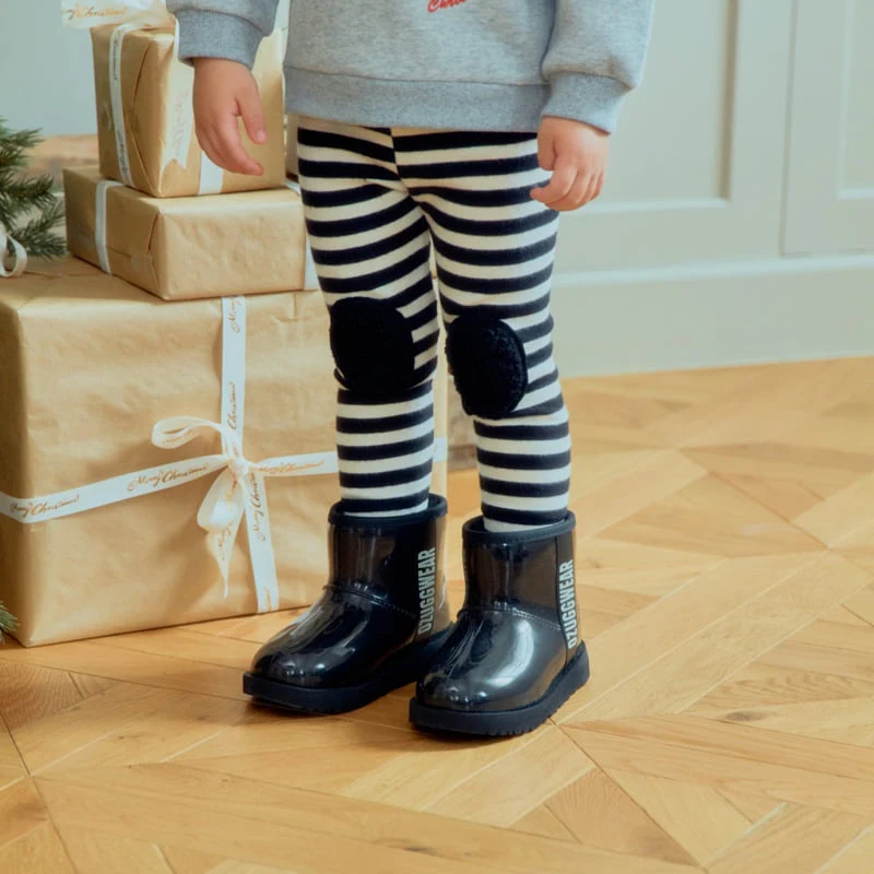 Firstblue - Korean Children Fashion - #prettylittlegirls - Soft Fleece Leggings - 10