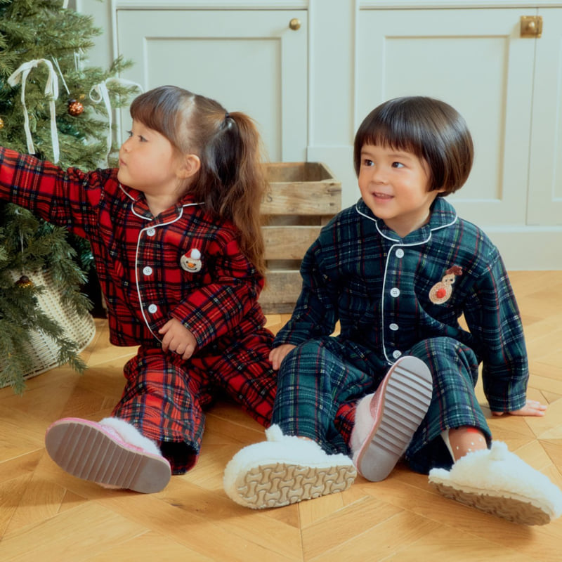 Firstblue - Korean Children Fashion - #prettylittlegirls - Christmas Pajama Set - 8