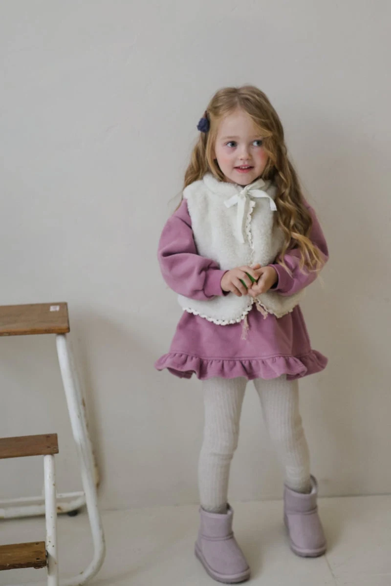 Flo - Korean Baby Fashion - #babyfashion - Dobby Leggings - 11