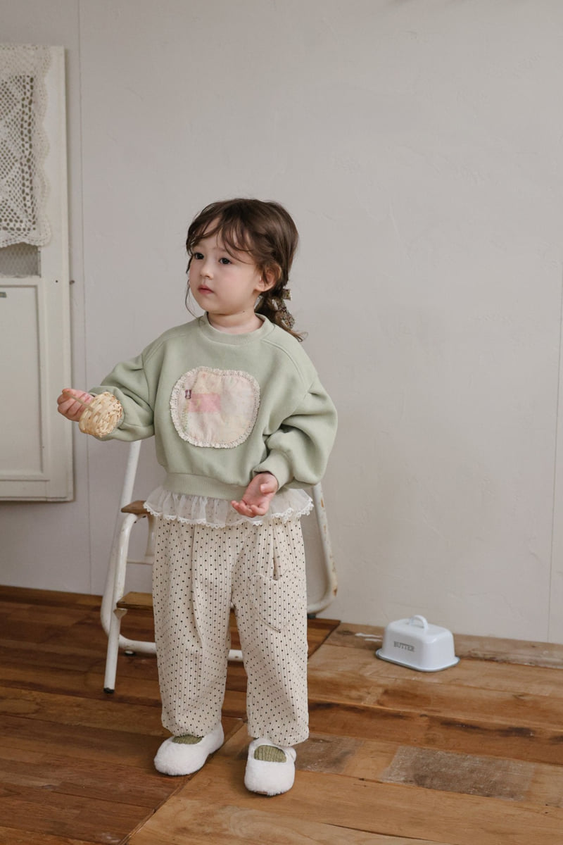 Flo - Korean Baby Fashion - #babyfever - Apple Sweatshirt - 3
