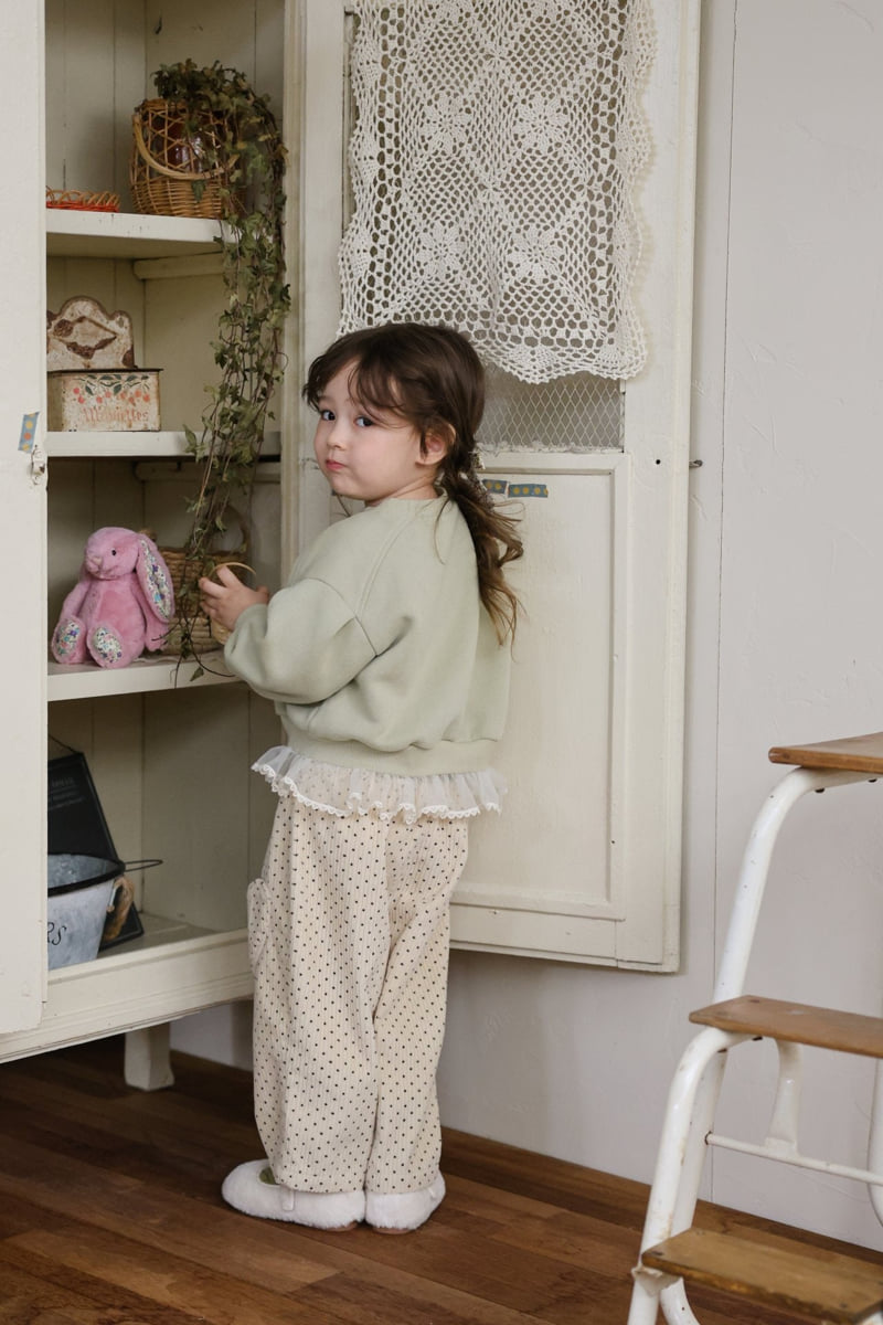 Flo - Korean Baby Fashion - #babyfever - Apple Sweatshirt - 4