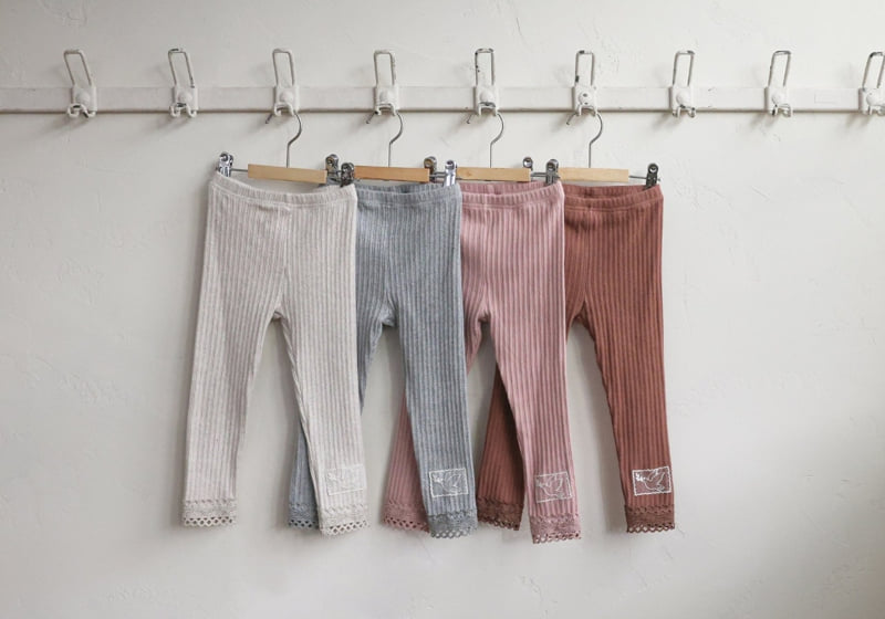 Flo - Korean Baby Fashion - #babyootd - Dobby Leggings