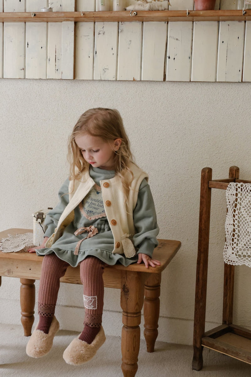 Flo - Korean Baby Fashion - #babyoutfit - Plot Mini One-piece - 3