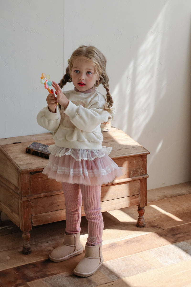 Flo - Korean Baby Fashion - #babyoutfit - Dobby Leggings - 4