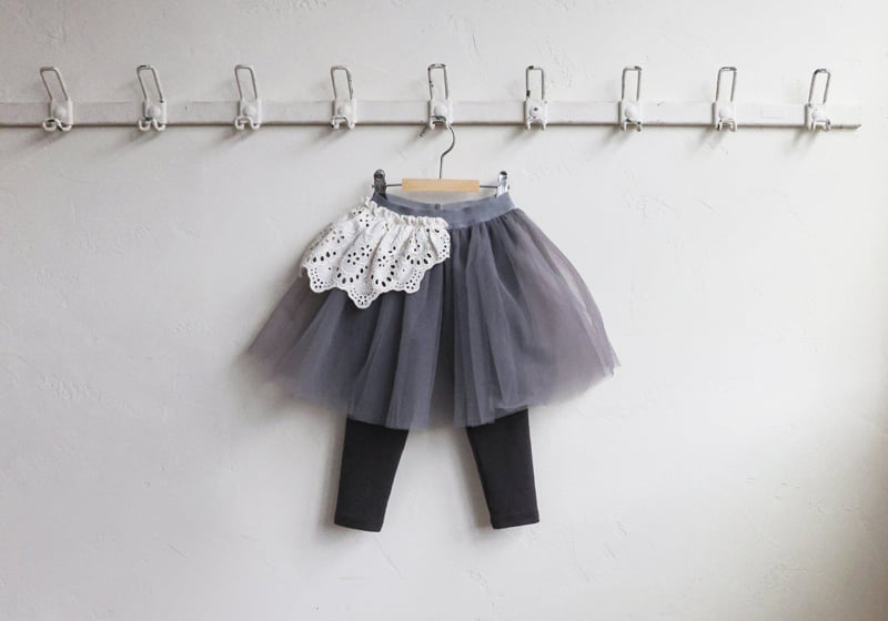 Flo - Korean Baby Fashion - #babywear - Etoile Skirt Leggings - 5