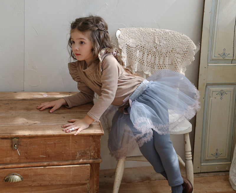 Flo - Korean Children Fashion - #childofig - Ludia Churched Leggings - 8