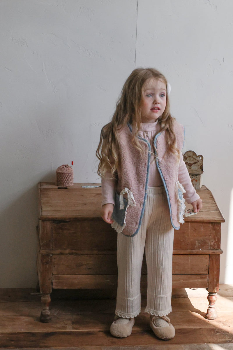 Flo - Korean Children Fashion - #todddlerfashion - Gran Vest - 5