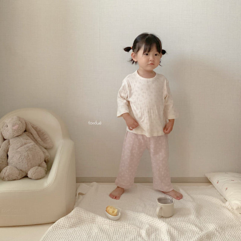 Fondue - Korean Baby Fashion - #babyboutique - Sweet Bear Set - 5