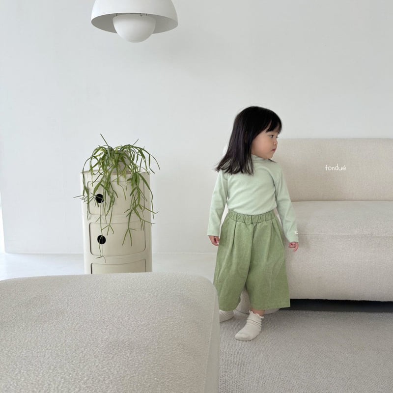Fondue - Korean Baby Fashion - #babyfashion - Dessert Mockneck Tee - 7