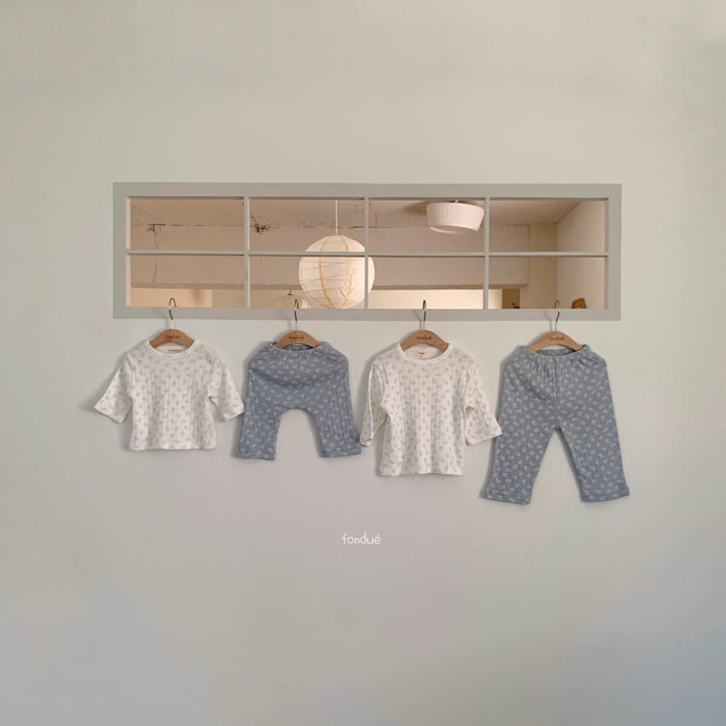 Fondue - Korean Baby Fashion - #babyfashion - Bebe Sweet Bear Set - 4