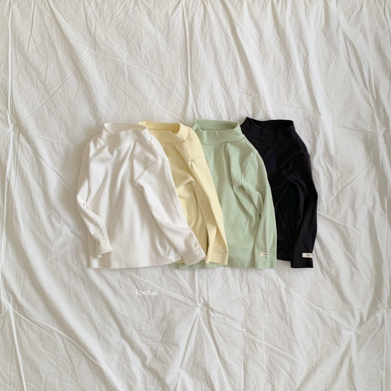 Fondue - Korean Baby Fashion - #babygirlfashion - Dessert Mockneck Tee - 9