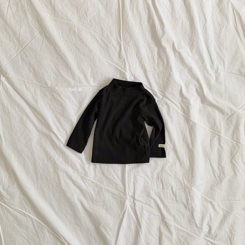 Fondue - Korean Baby Fashion - #babyoutfit - Bebe Dessert Mockneck Tee - 11