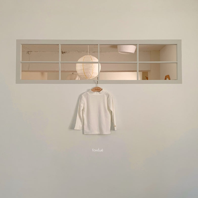Fondue - Korean Baby Fashion - #onlinebabyshop - Dessert Mockneck Tee - 2