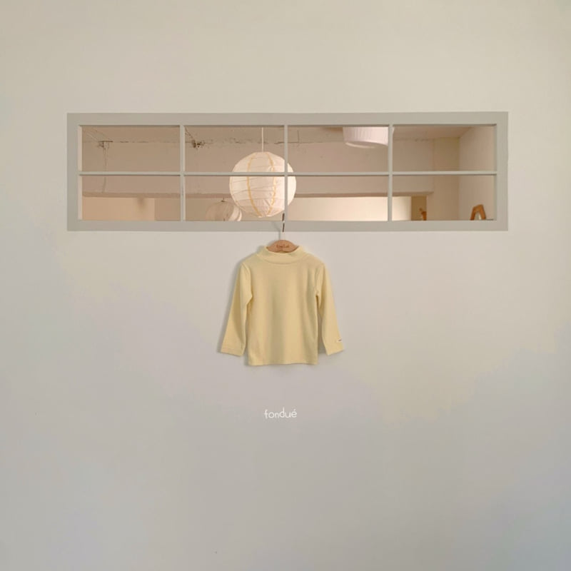 Fondue - Korean Baby Fashion - #smilingbaby - Dessert Mockneck Tee - 3