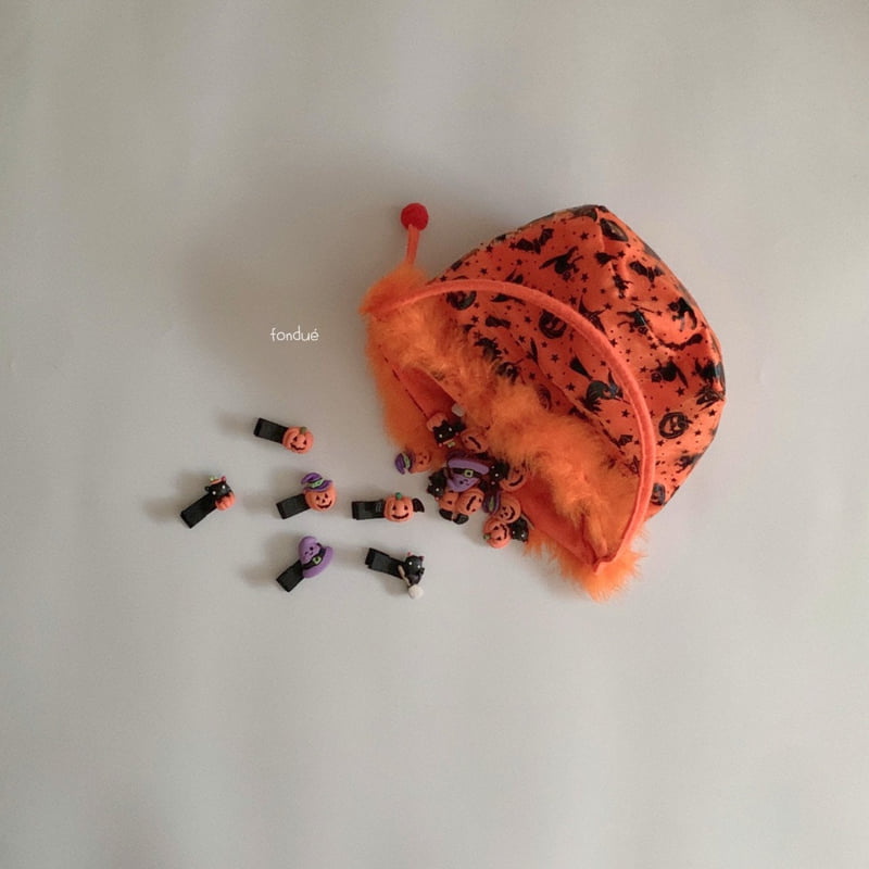 Fondue - Korean Children Fashion - #childofig - Pumpkin Hair Clip