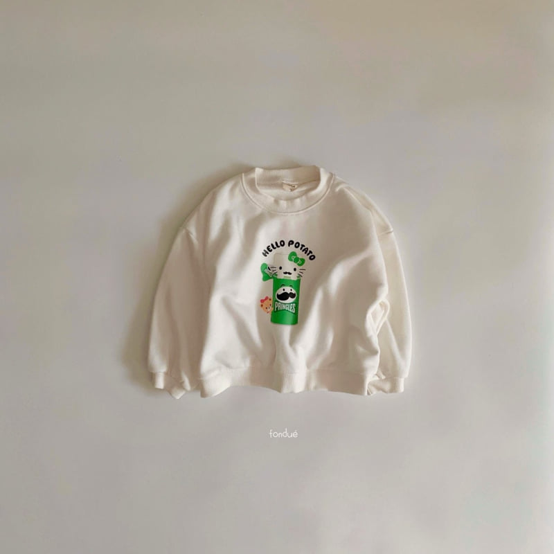Fondue - Korean Children Fashion - #childrensboutique - Hello Pringle Sweatshirt - 2