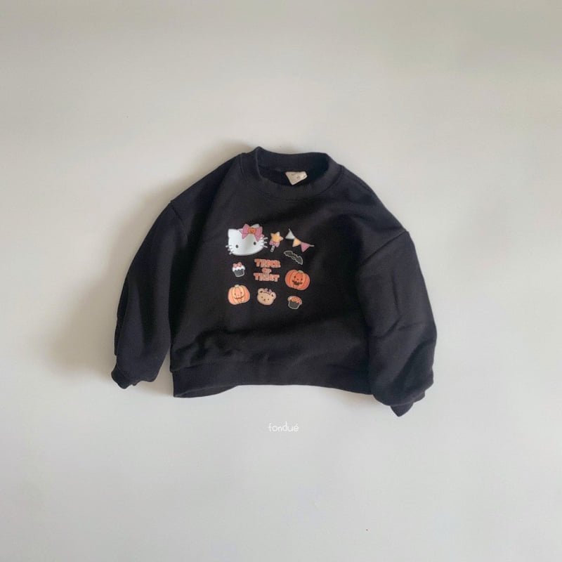 Fondue - Korean Children Fashion - #designkidswear - Halloween Sweatshirt - 2