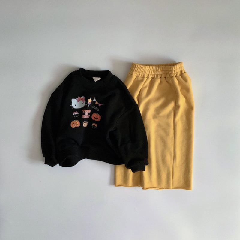 Fondue - Korean Children Fashion - #discoveringself - Halloween Sweatshirt - 3