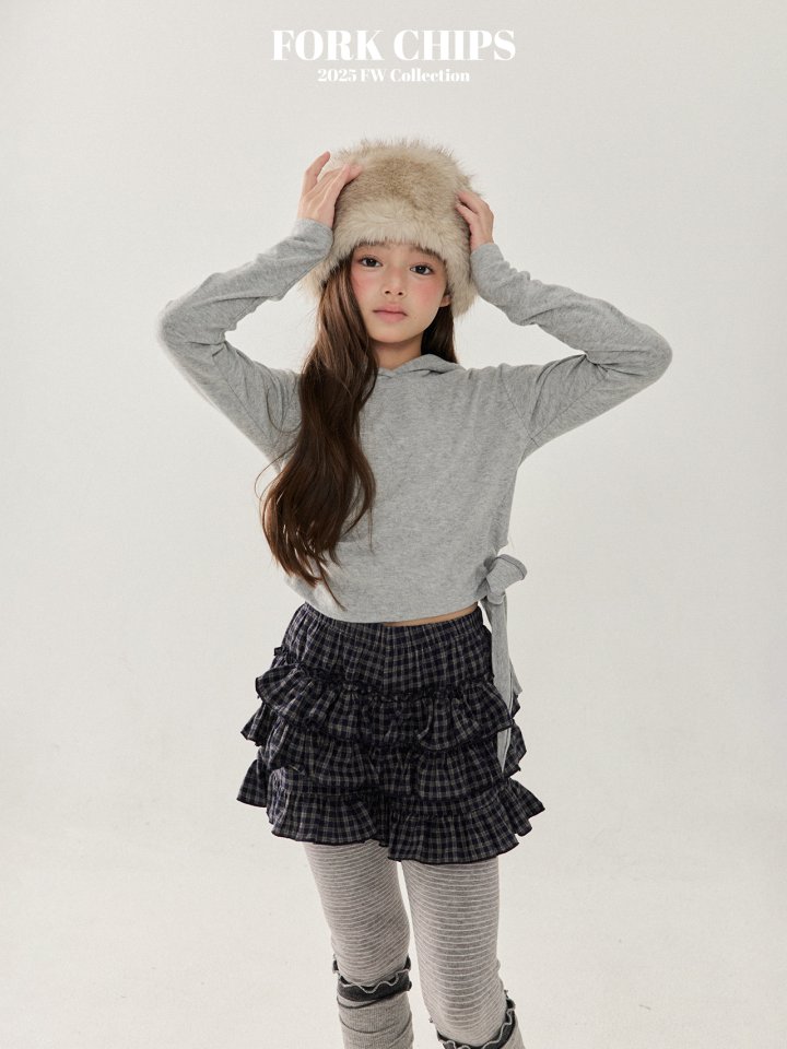 Fork Chips - Korean Children Fashion - #childofig - Peach Leggings - 9