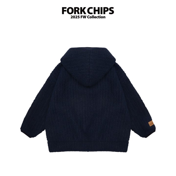 Fork Chips - Korean Children Fashion - #childofig - Mohair Hoodie - 3