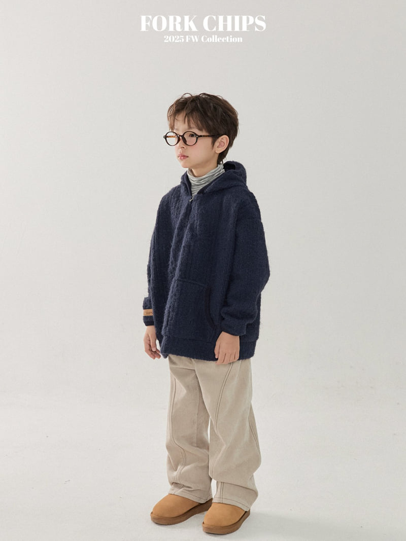 Fork Chips - Korean Children Fashion - #childofig - Milk Stitch Pants - 11