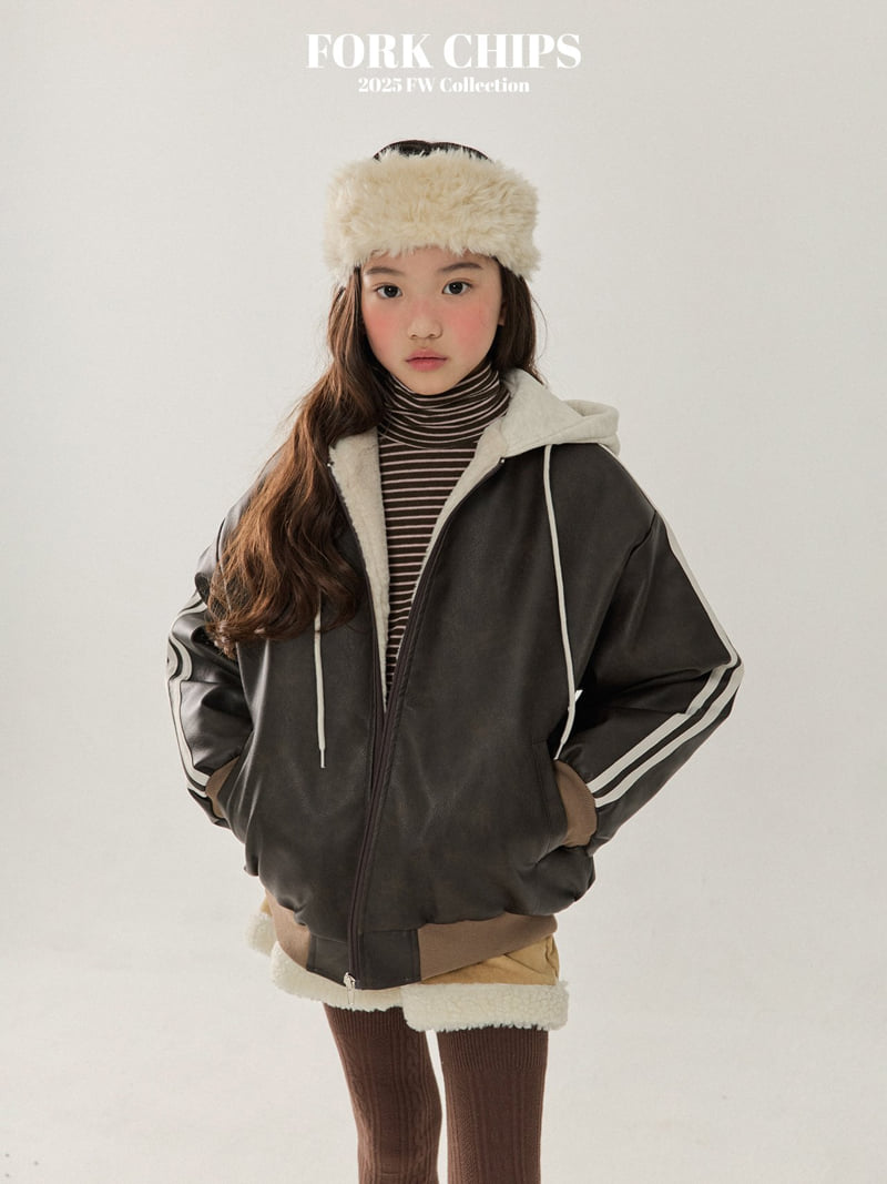 Fork Chips - Korean Children Fashion - #childrensboutique - Hug Jacket - 6