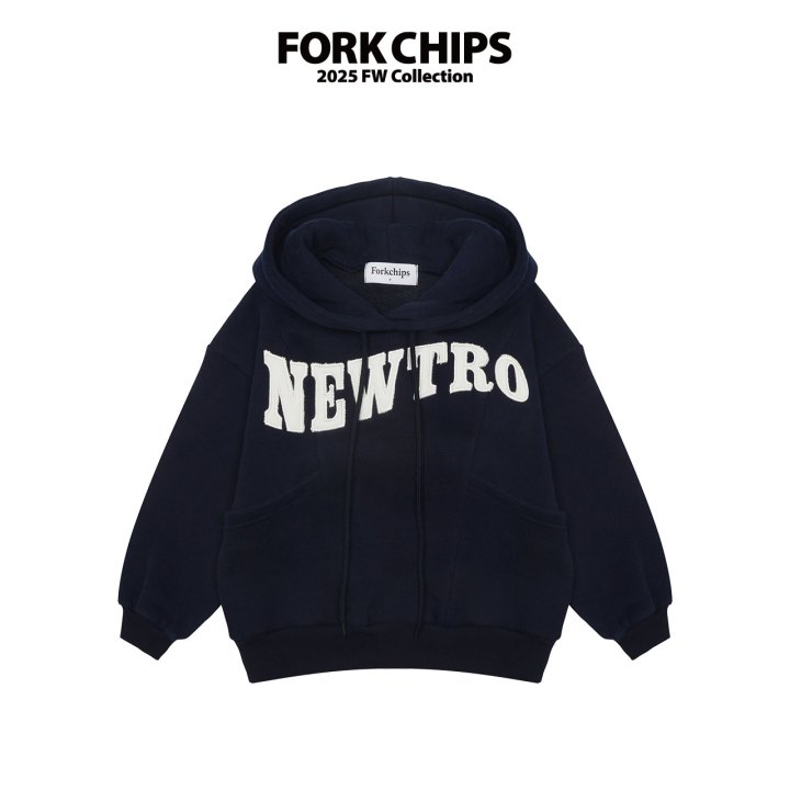 Fork Chips - Korean Children Fashion - #childrensboutique - Newtro Hoodie - 2