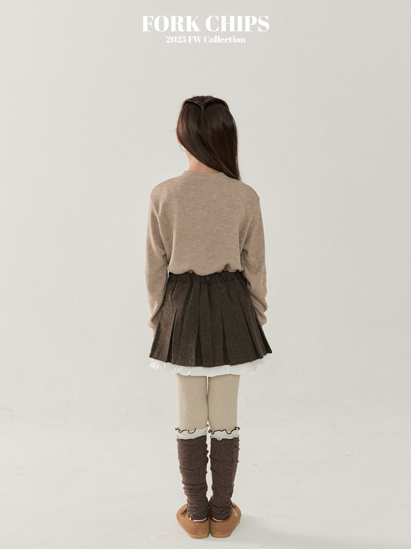 Fork Chips - Korean Children Fashion - #designkidswear - Muse Wool Cardigan - 8