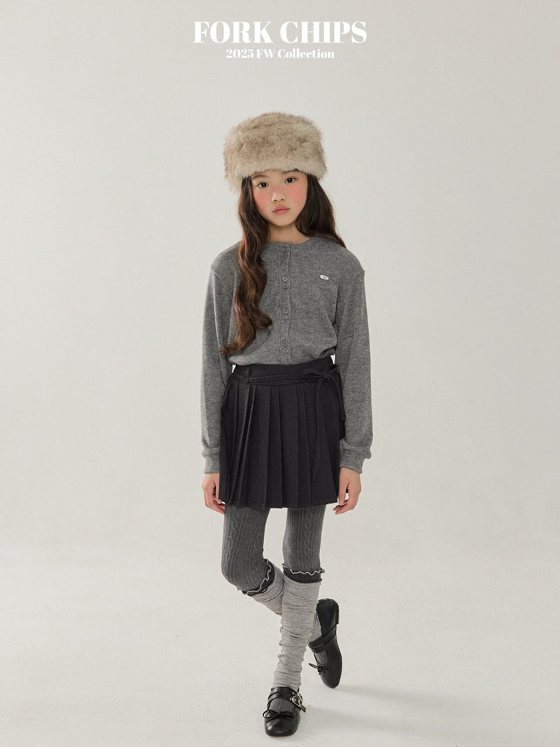 Fork Chips - Korean Children Fashion - #discoveringself - Muse Wool Cardigan - 9