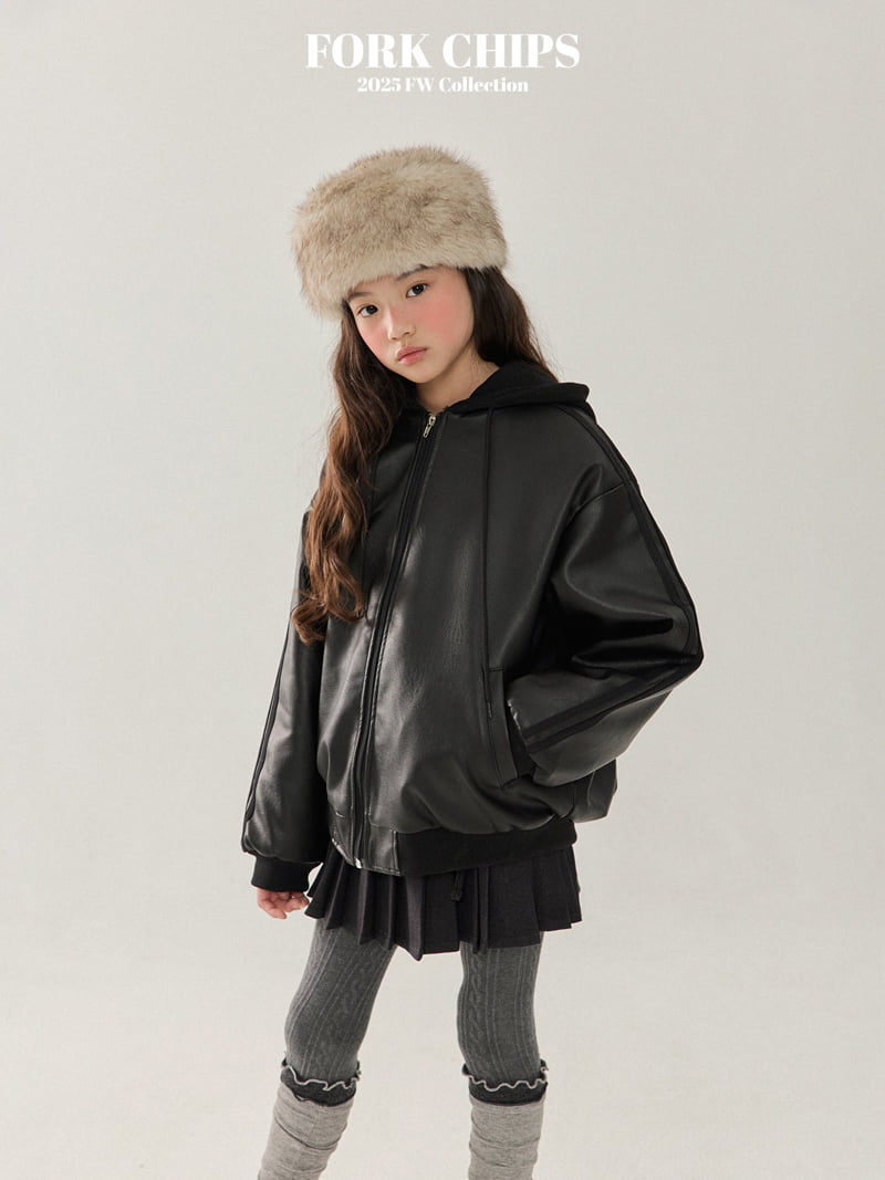 Fork Chips - Korean Children Fashion - #fashionkids - Hug Jacket - 9