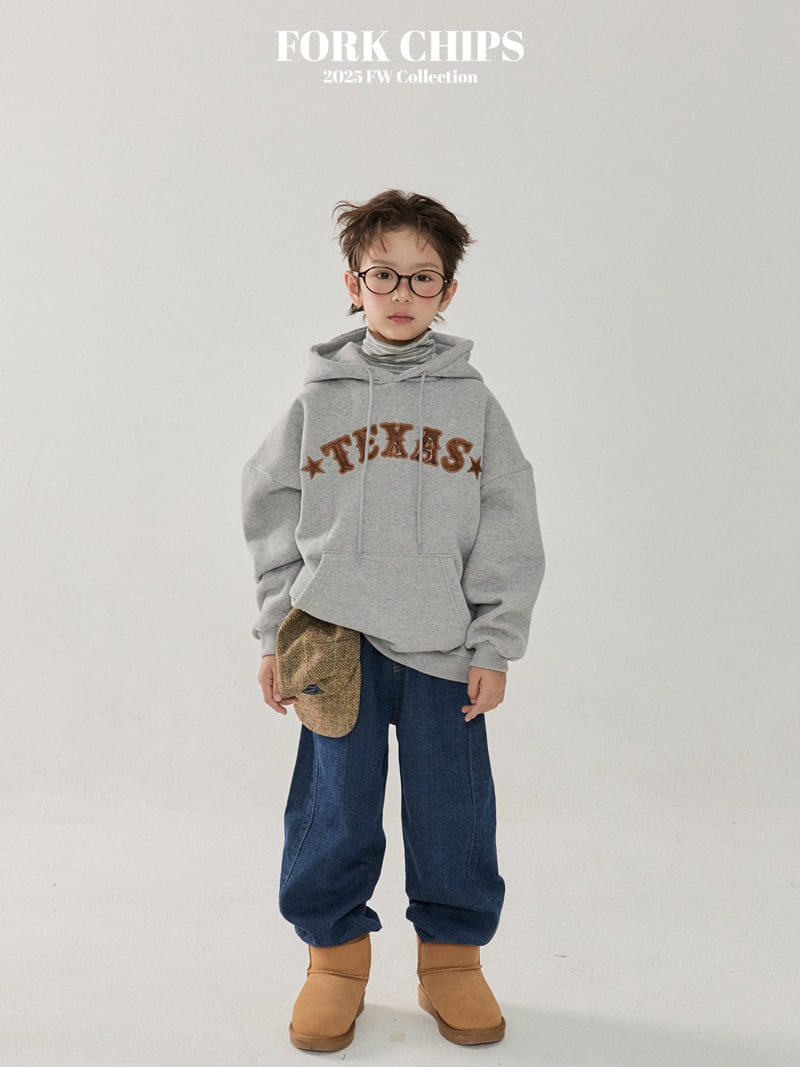 Fork Chips - Korean Children Fashion - #fashionkids - Texas Hoodie - 6