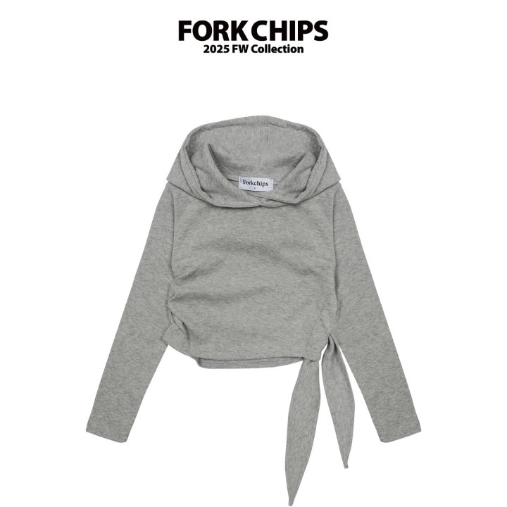 Fork Chips - Korean Children Fashion - #fashionkids - Jessie Twist Hoodie