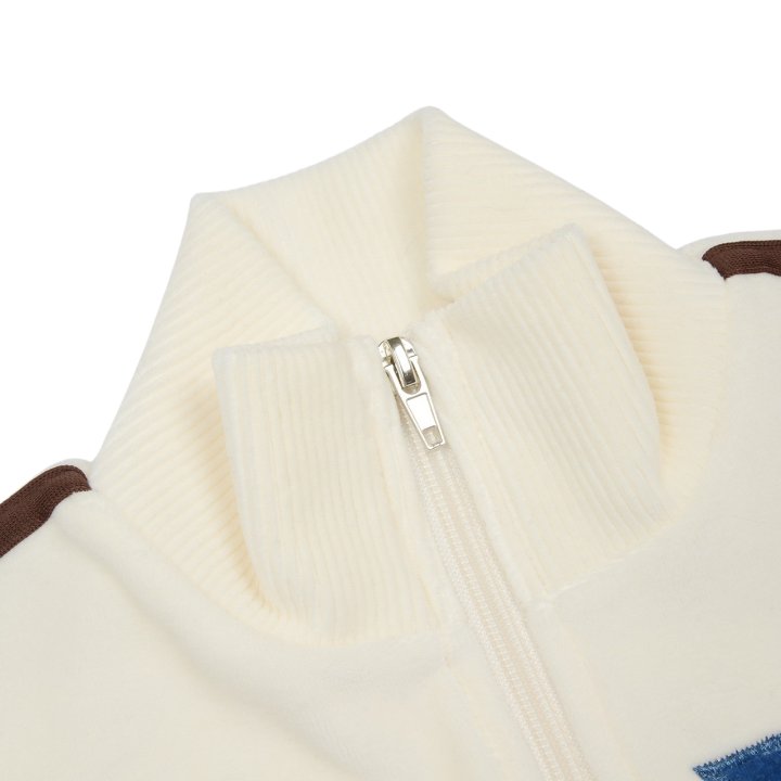 Fork Chips - Korean Children Fashion - #fashionkids - XO Velour Zip-Up - 4