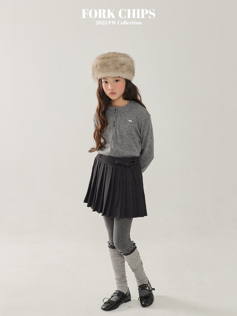 Fork Chips - Korean Children Fashion - #kidsshorts - Muse Wool Cardigan - 11