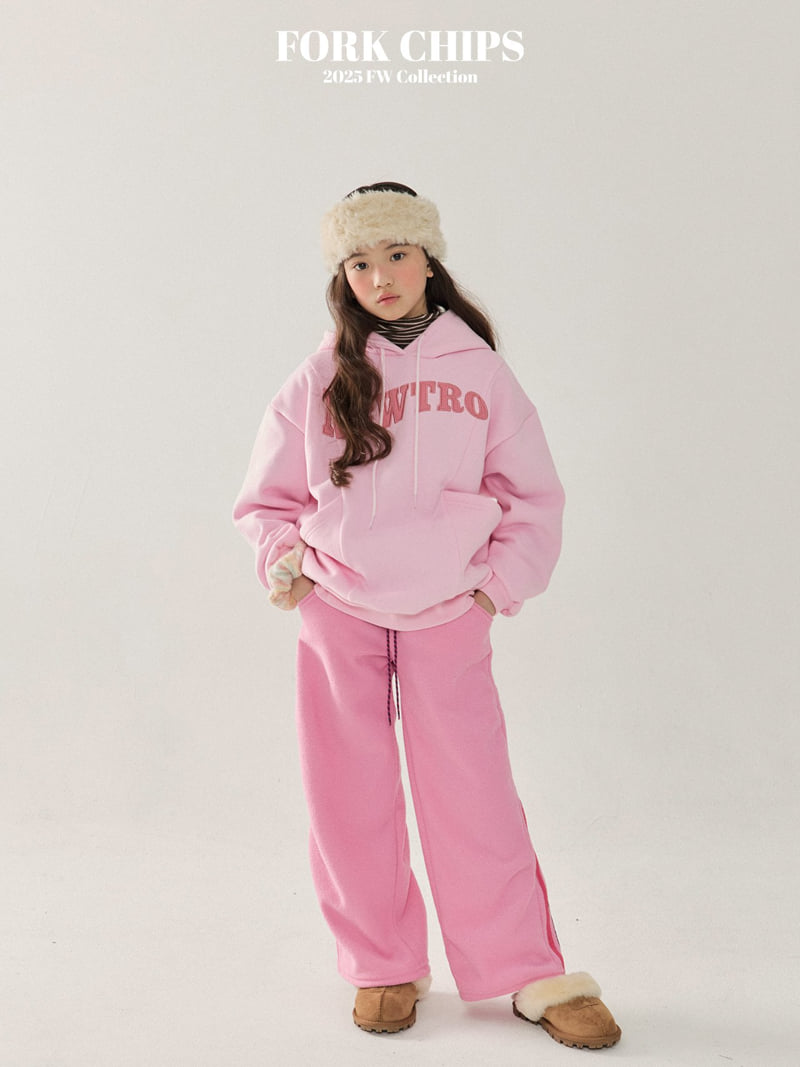 Fork Chips - Korean Children Fashion - #kidsstore - Newtro Hoodie - 7