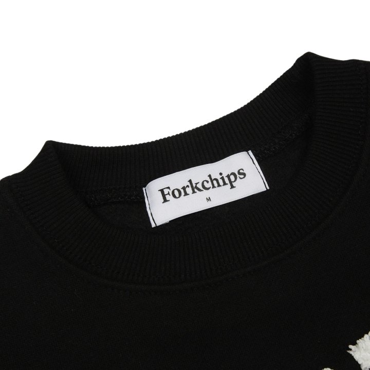 Fork Chips - Korean Children Fashion - #kidsshorts - Heart Punching Sweatshirt - 4