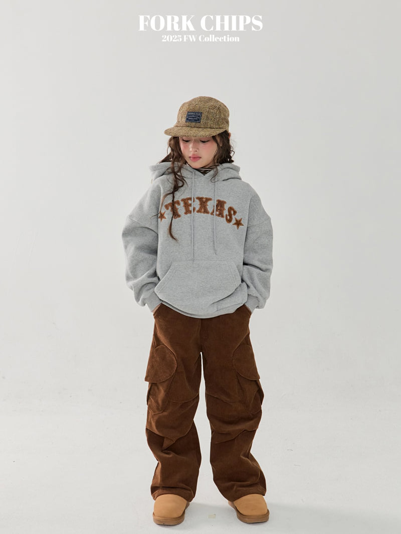 Fork Chips - Korean Children Fashion - #kidzfashiontrend - Texas Hoodie - 9