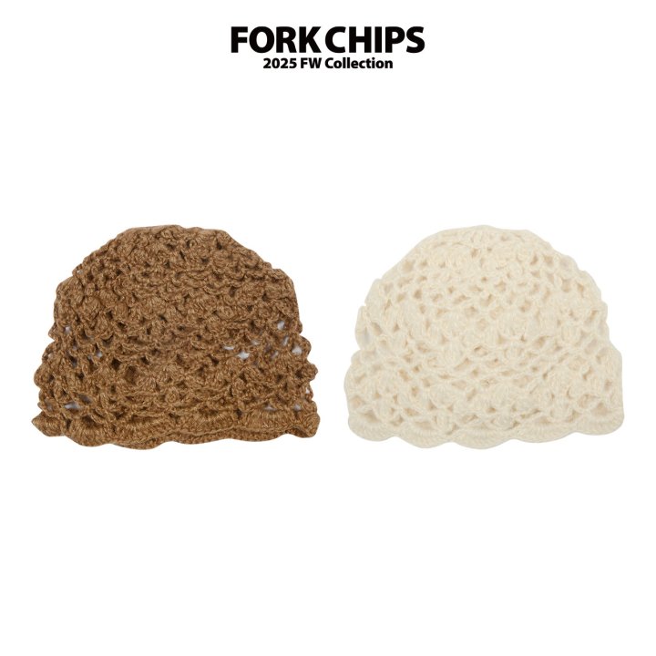 Fork Chips - Korean Children Fashion - #kidzfashiontrend - Blossom Knitted Beanie - 2