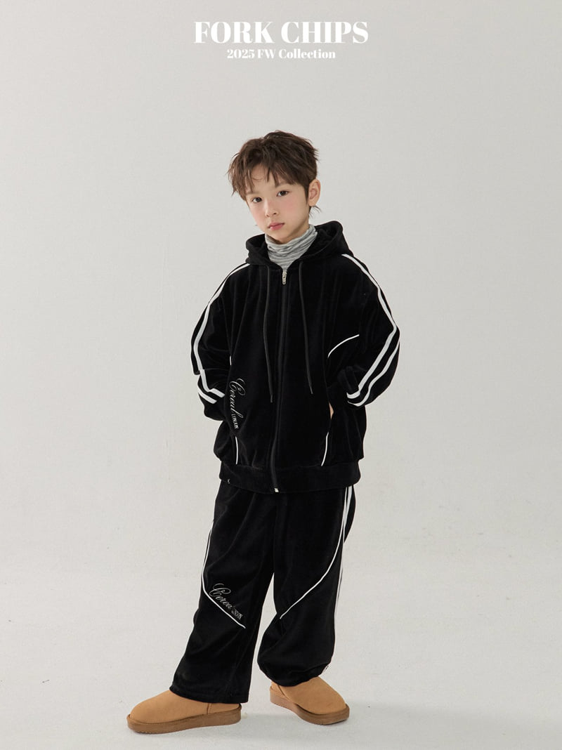 Fork Chips - Korean Children Fashion - #littlefashionista - Cereal Hoodie Zip-Up - 10