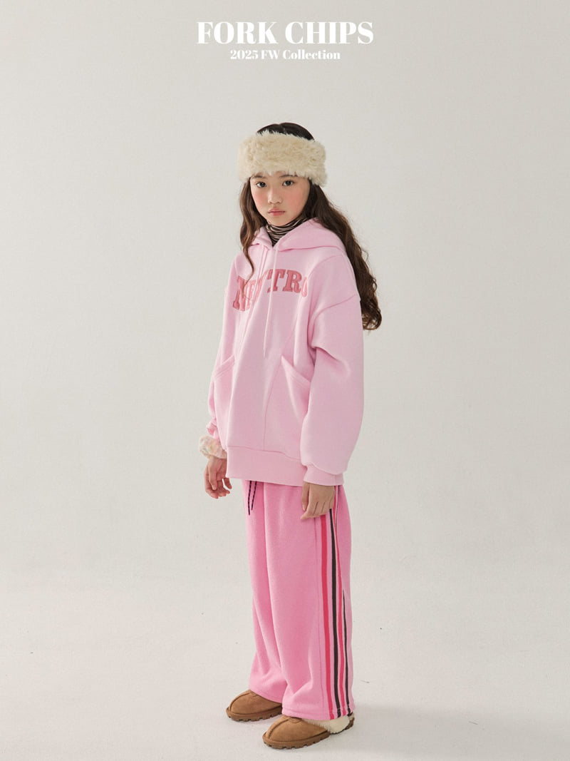 Fork Chips - Korean Children Fashion - #littlefashionista - Funky Tape Pants - 8