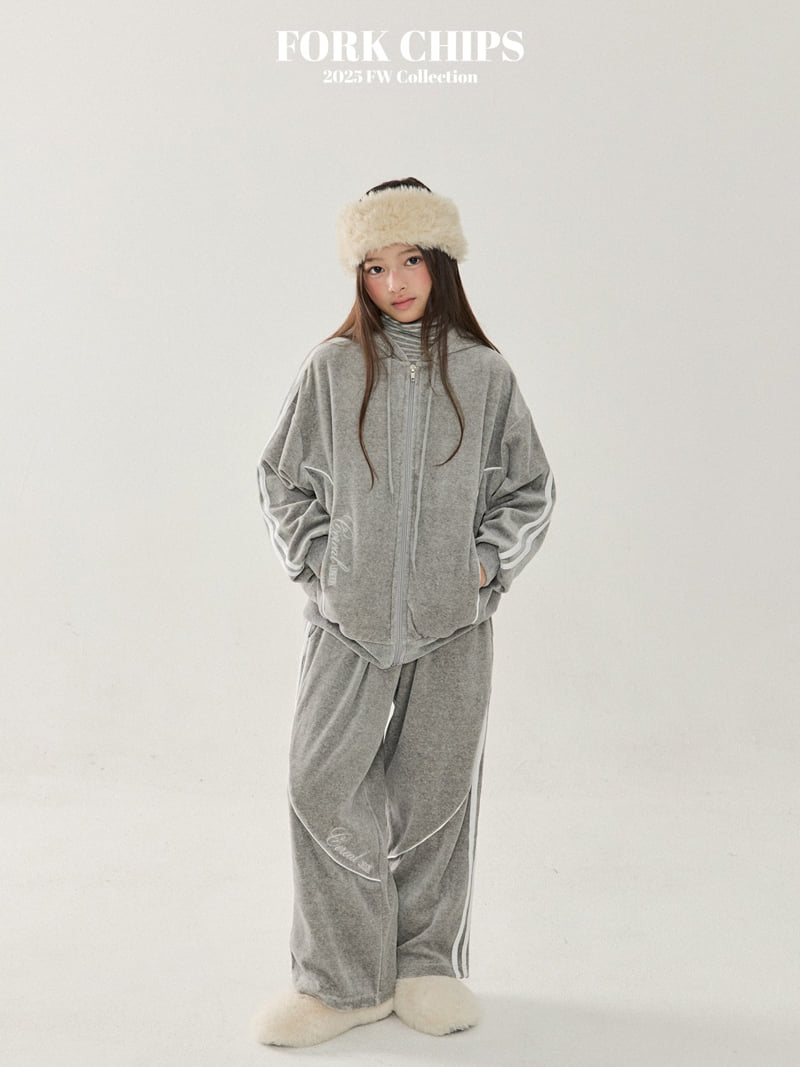 Fork Chips - Korean Children Fashion - #magicofchildhood - Cereal Wide Pants - 10