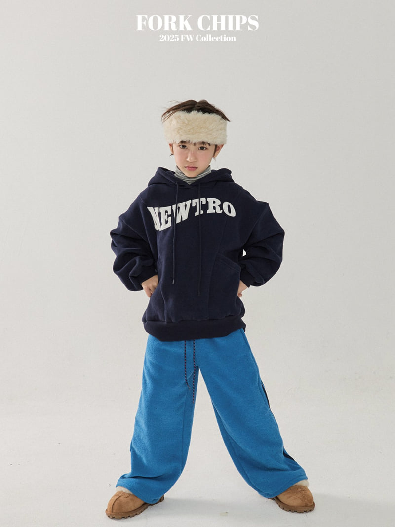 Fork Chips - Korean Children Fashion - #magicofchildhood - Newtro Hoodie - 11