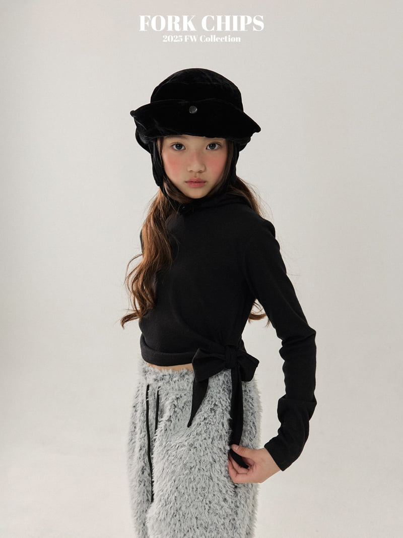Fork Chips - Korean Children Fashion - #magicofchildhood - Jessie Twist Hoodie - 7