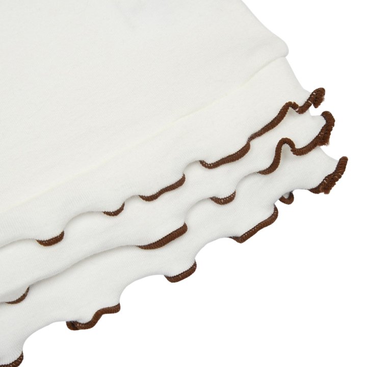 Fork Chips - Korean Children Fashion - #magicofchildhood - Ruffle Tiered Turtleneck Tee - 5