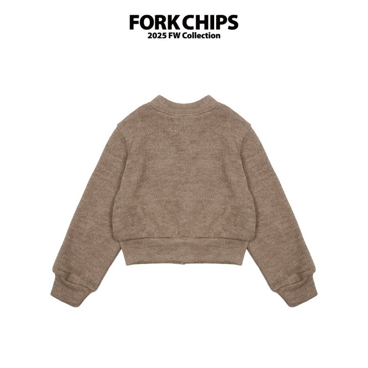 Fork Chips - Korean Children Fashion - #minifashionista - Muse Wool Cardigan - 3